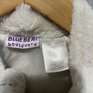 Blueberi Boulevard Soft White Coat